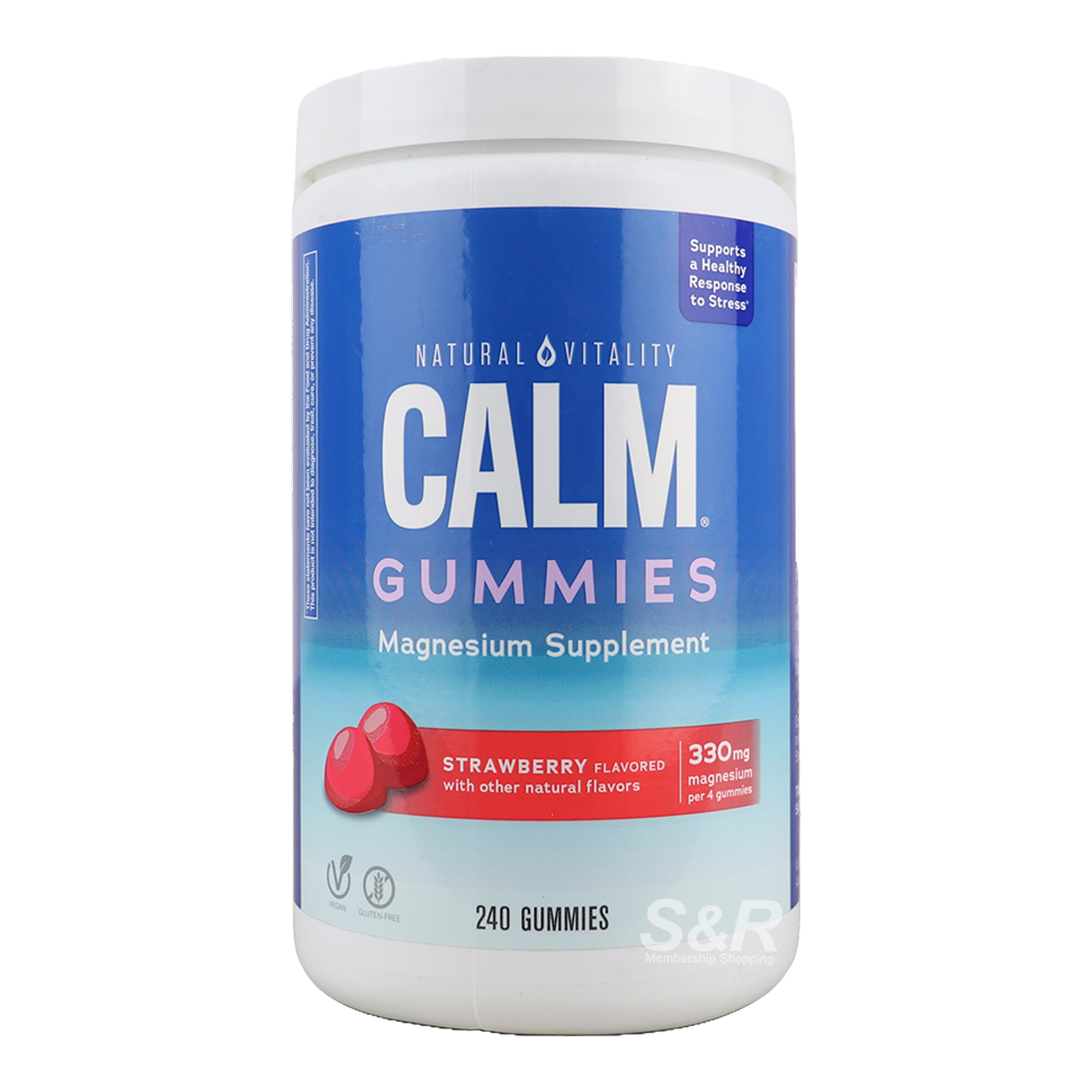 Natural Vitality Calm Gummies 240pcs